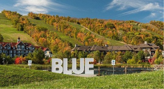 Blue Moutain in Fall